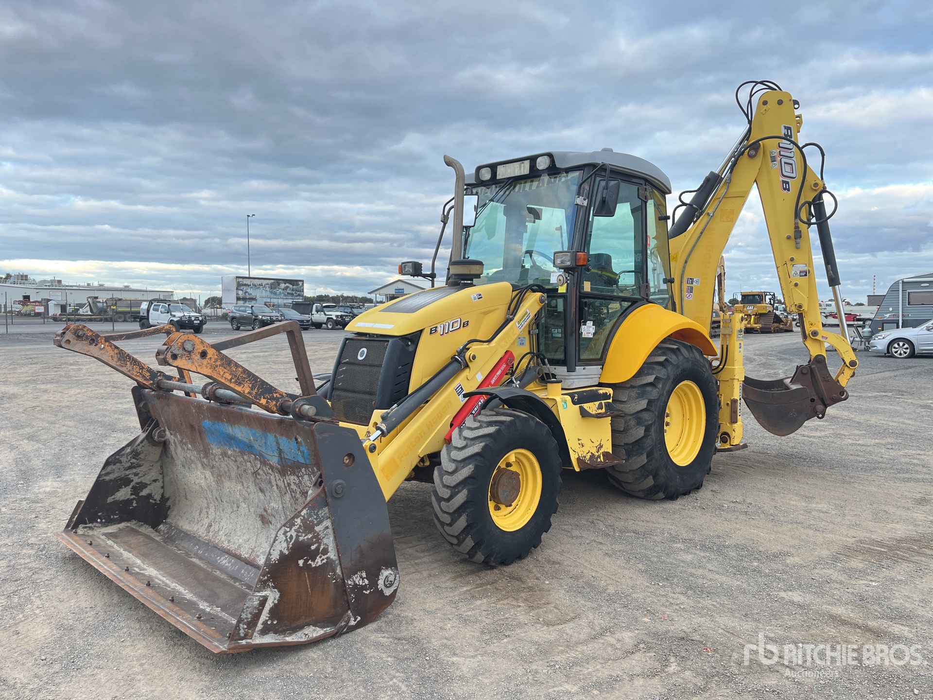 2008 New Holland LB110-B - 382 4x4 Retroexcavadora