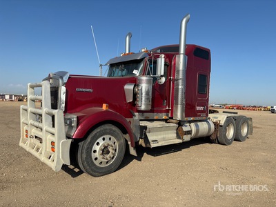 2014 Kenworth W900 6x4 T/A Sleeper Truck Tractor