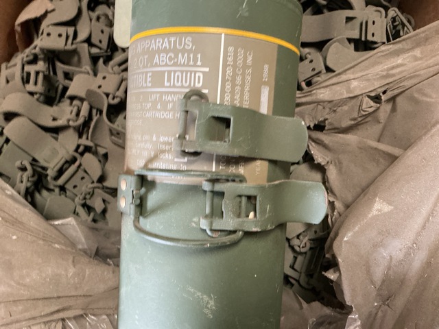 Quantity of Decontaminating Apparatus Clips, (3) Boxes Nut And Bolt Packets (Unused)