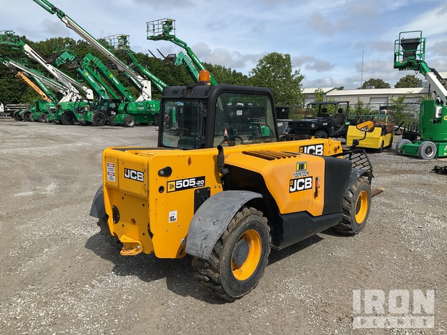 Parker 5th JCB The class 2018年 2018 JCB 505-20 Used Telehandler Forklift | Aerial Titans