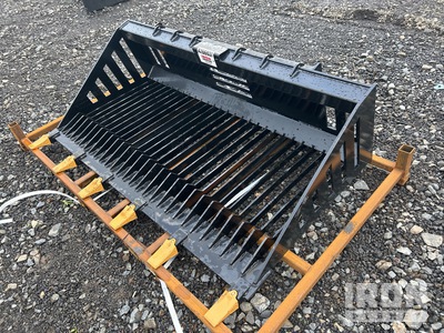 2025 GIYI GY-RB66C 1670 mm Skeleton Skid Steer Bucket (Unused)
