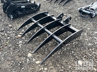 VICSEC 550 mm Excavator Rake - Fits 1 - 3 ton (Unused)