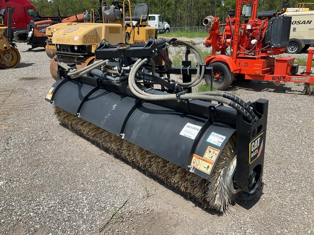2020 Cat BA25 100 in Hydraulic Broom Attachment - Fits Wheel Loader