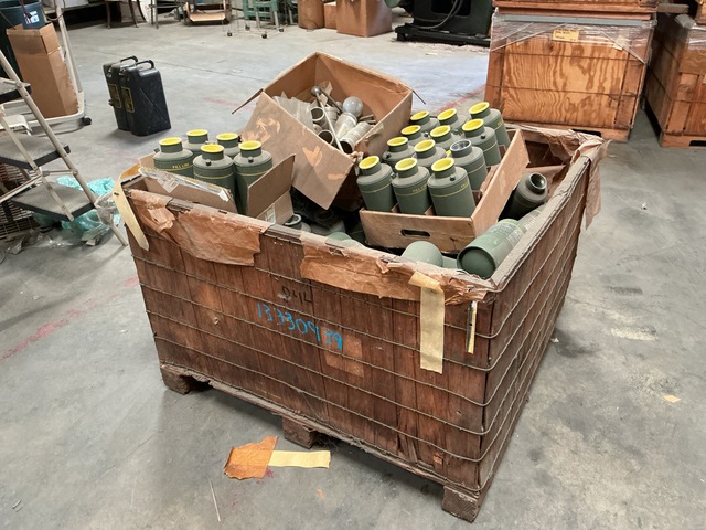 Quantity of (1) Crates of Decontaminating Apparatus Containers