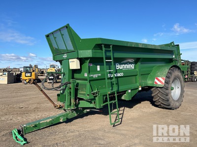 Bunning Lowlander 150 HD MK2 Dry Spinner S/A Manure Spreader