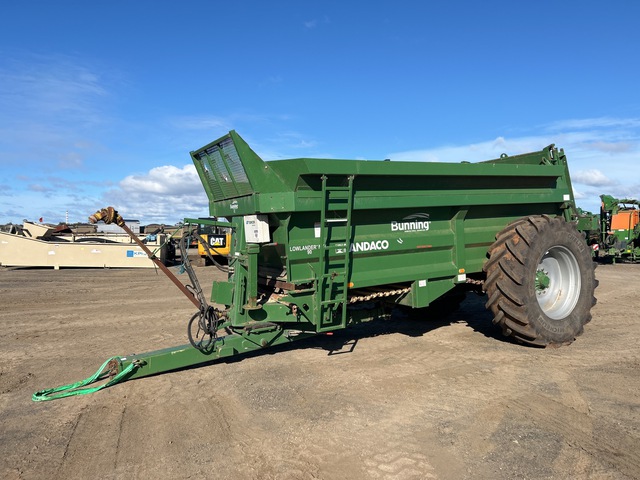 Bunning Lowlander 90 MK4 Dry Spinner S/A Manure Spreader