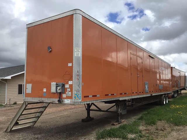2006 Wabash 53 ft T/A Frac Water Heater Oilfield Trailer