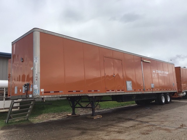 2006 Wabash 53 ft T/A Frac Water Heater Oilfield Trailer