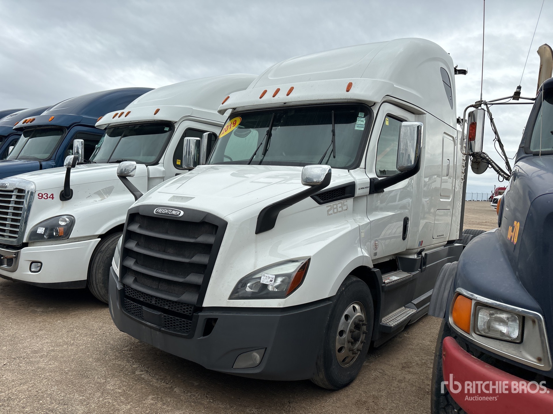 2019 Freightliner Cascadia 116 6x4 T/A Sleeper Truck Tractor (Inoperable)