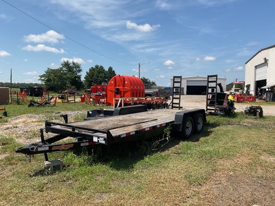2022 Down to Earth DTE8220ER3.5B 20 ft T/A Equipment Trailer