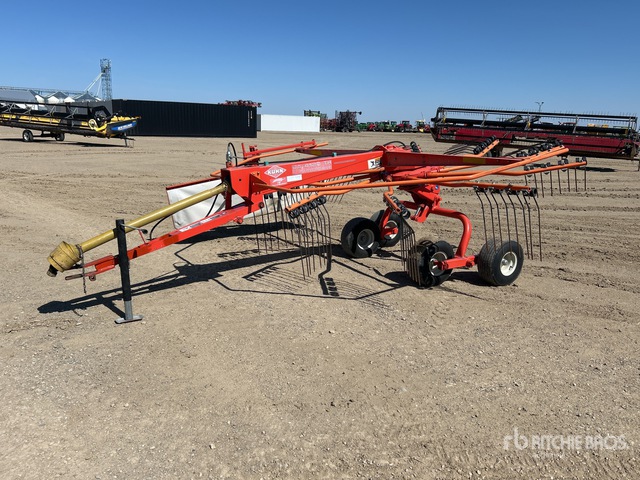 2004 Kuhn GA 4120 TH 12 ft 1 Rotor Hay Rake | Ritchie Bros. Auctioneers