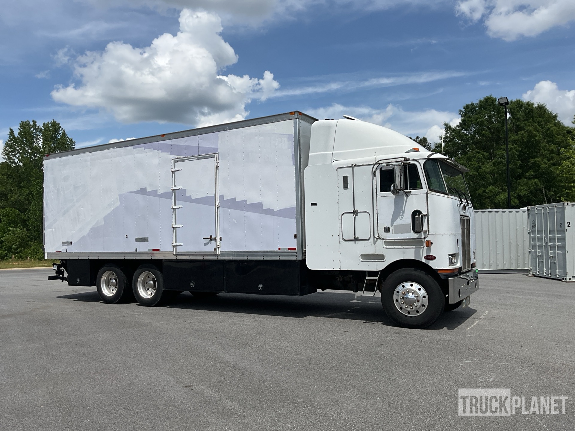 新品 未開封 テルミー 線 900本　300本入り3 箱 令和2年9月製造分 1990 Peterbilt 362 6x4 Sleeper Cab Moving Van Truck in