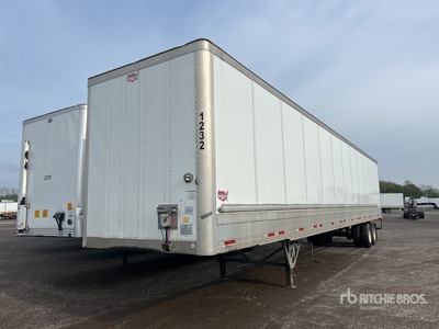 2019 Wabash DVHDHPC 53 ft x 102 in T/A Van Trailer