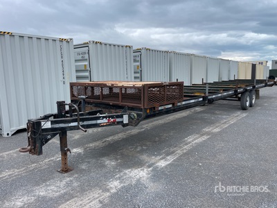 2011 HMDE 40 ft T/A Rimorchio per attrezzatura