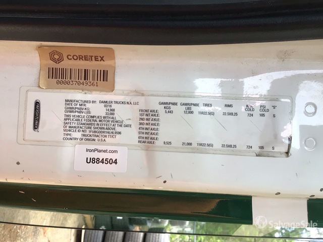 CAMIóN 2017 FREIGHTLINER
