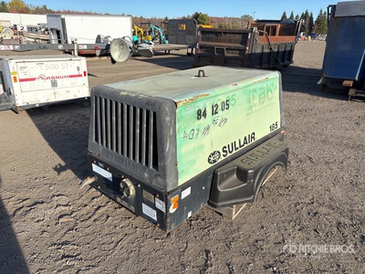 2012 Sullair 185DPQJD 185 cfm Mobile Luchtcompressor (Inoperable)