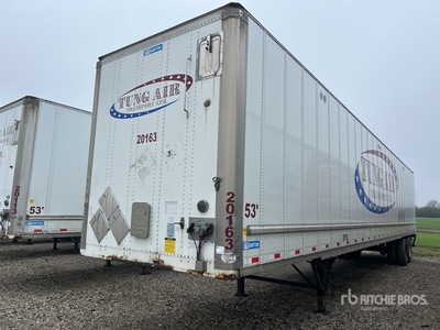 2017 Stoughton ZGPVW-535T-A-C-AR 53 ft x 102 in T/A Van Trailer