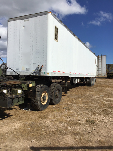 2000 Wabash Fruehuaf Industrial Boiler Van Trailer