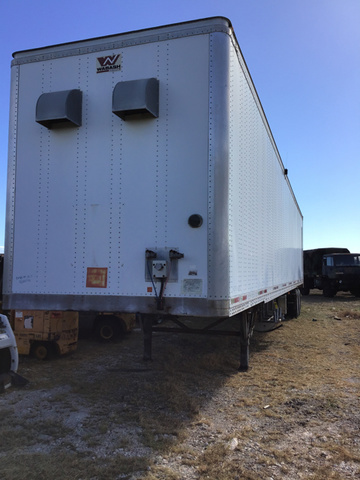 Wabash Industrial Boiler Van Trailer