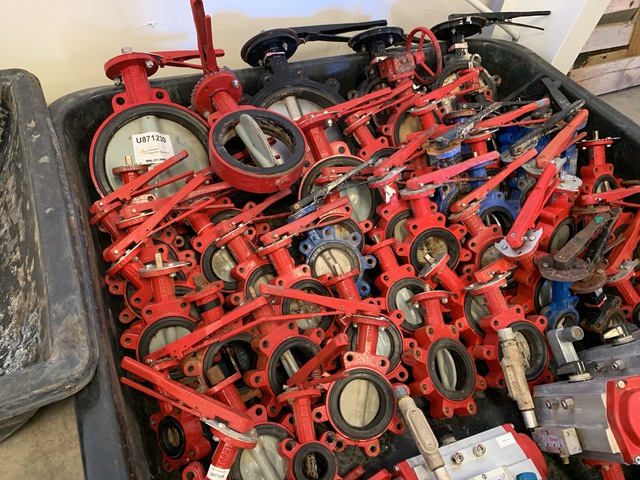 Quantity of Butterfly Valves, Check Valves and Ball Valves Quantity of Butterfly Valves, Check Valves and Ball Valves