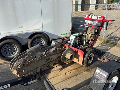 2019 Barreto E924HM-4MS Walk Behind Trencher w/ Barreto E4X6TBT Trailer