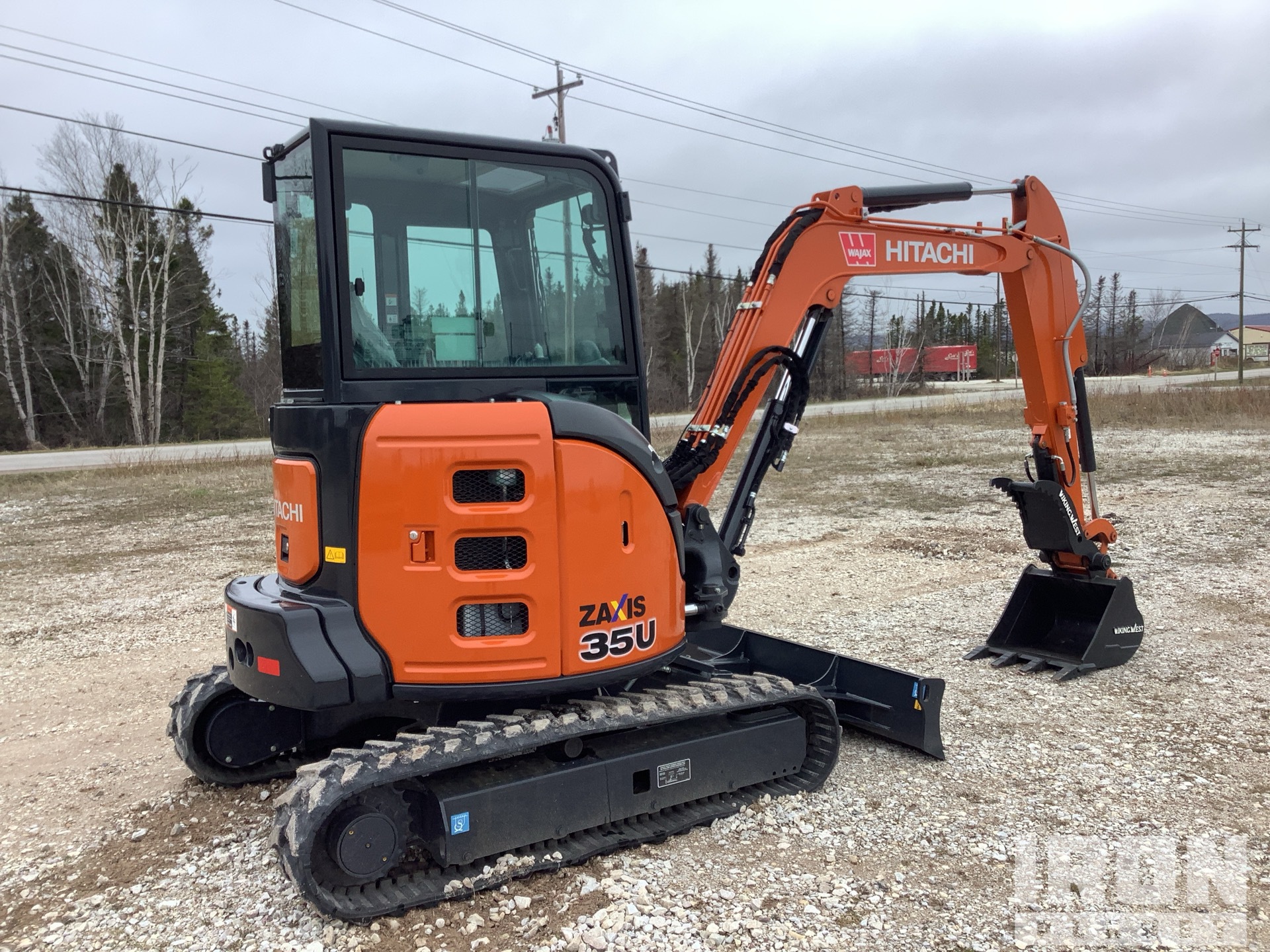 2023 Hitachi ZX35U-5N Mini Excavator (Unused) in Deer Lake