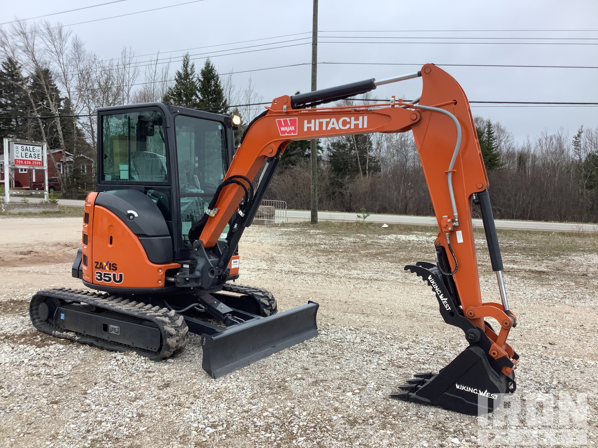 2023 Hitachi ZX35U-5N Mini Excavator (Unused) in Deer Lake