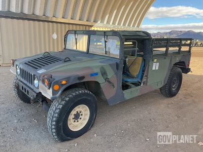 1993 AM General M1097R1 HMMWV 2 Door Soft Top w/Truck Body