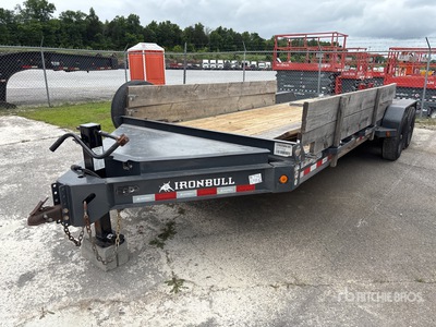 2023 Norstar IRONBULL 22 ft T/A Remolque Portamaquinaria