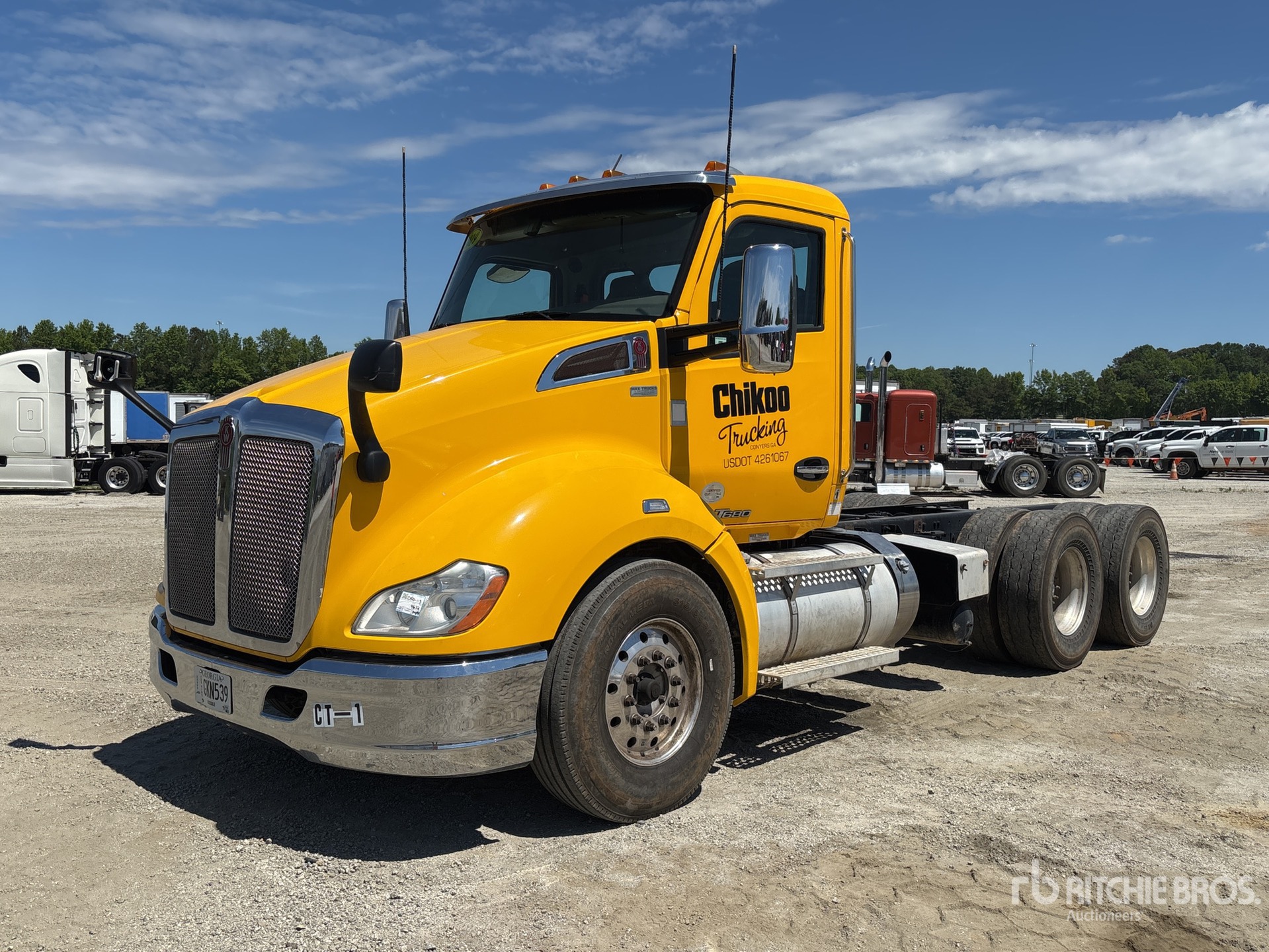 2019 Kenworth T680 6x4 Cab and Chassis