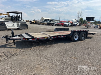 2017 Towmaster T-14DT 16 ft T/A Tilt Deck Trailer
