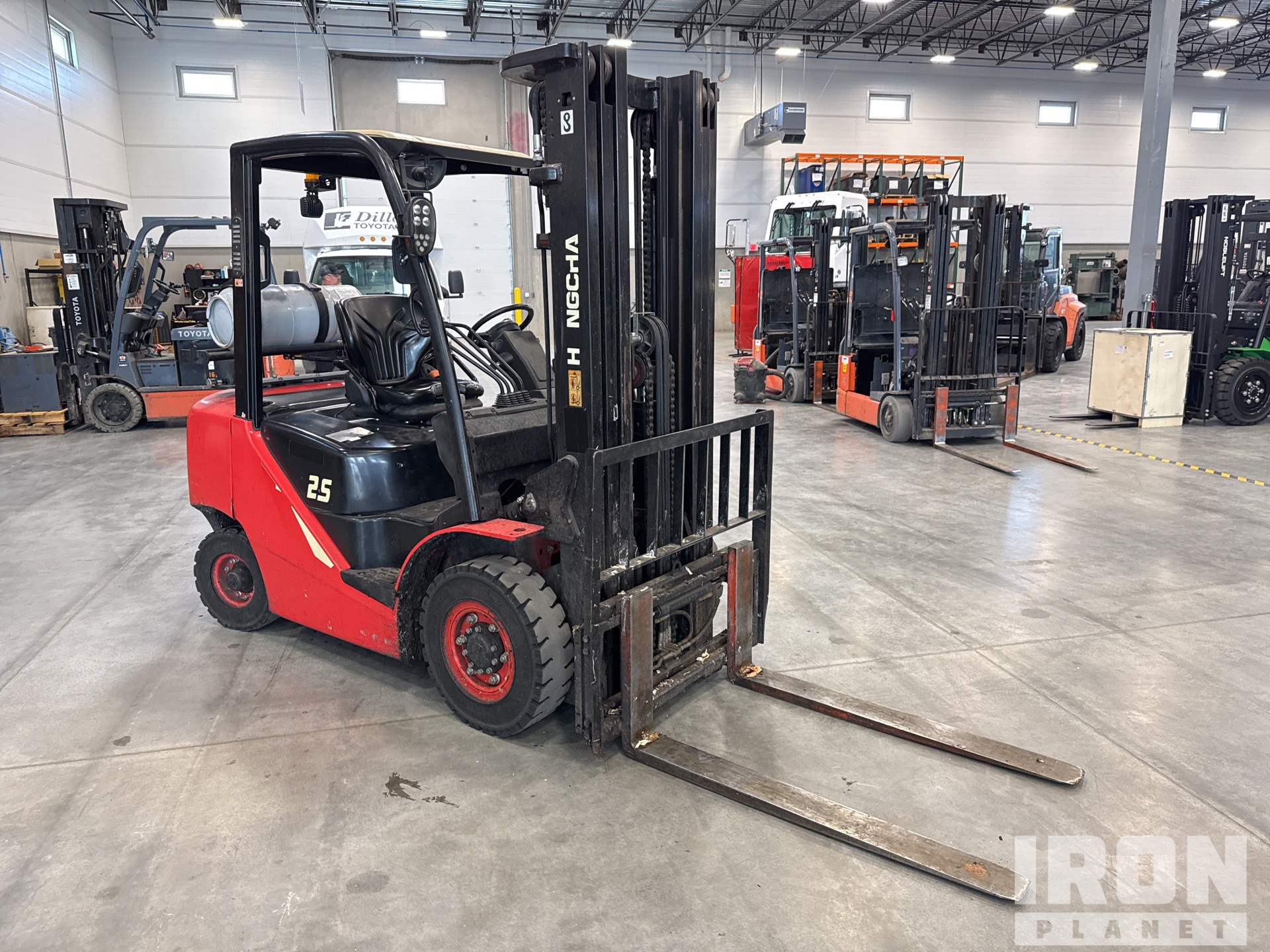 hanachan Hangcha CPCD35-XW98C RT4 rough terrain forklift specs
