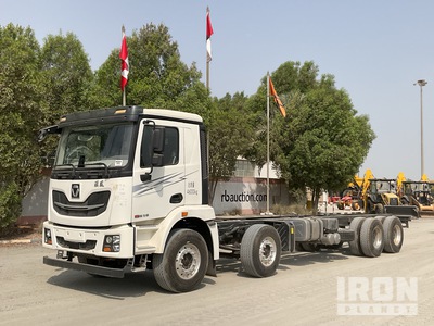 2021 XCMG XGA5460THBD6EX 8x4 Twin-Steer Cab & Chassis