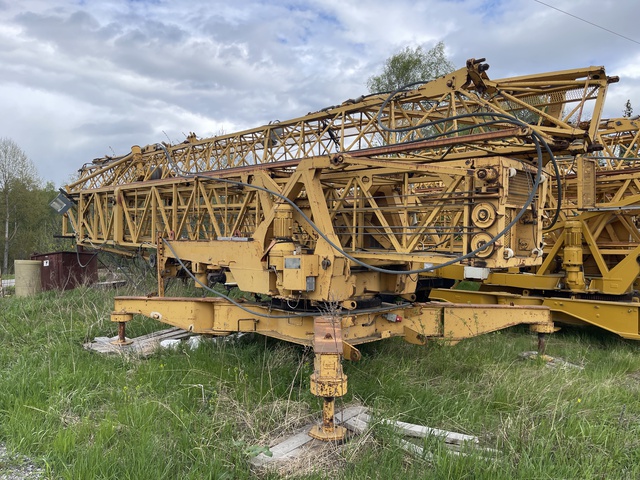 1983 Liebherr 60K Self-Erecting Tower Crane 1983 Liebherr 60K Self-Erecting Tower Crane