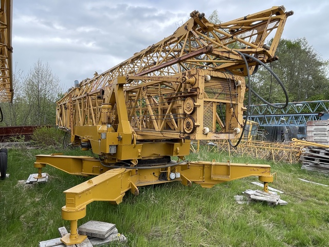 1982 Liebherr 60K Self-Erecting Tower Crane 1982 Liebherr 60K Self-Erecting Tower Crane