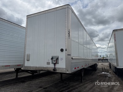 2019 Wabash 53 ft x 102 in T/A Van Trailer