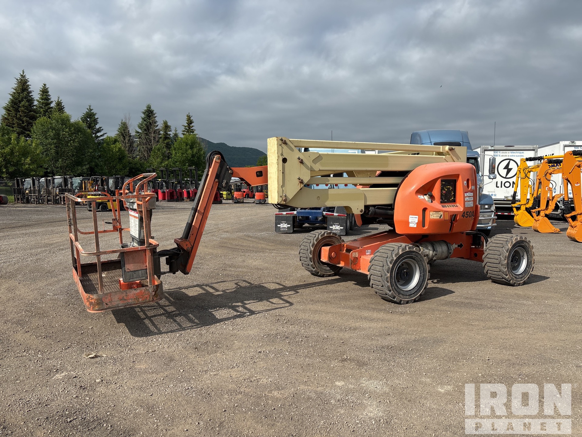 2014 JLG 450AJ 4WD Dual Fuel Plataformas Elevadoras Articuladas
