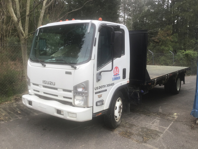 2012 Isuzu NRR S/A Flatbed Dump Truck 2012 Isuzu NRR S/A Flatbed Dump Truck
