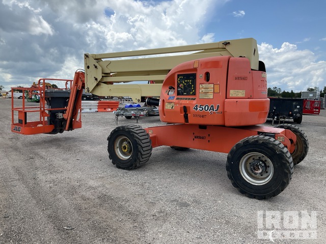 ELEVADOR ARTICULADO 2013 JLG 4WD 450AJSERIESII