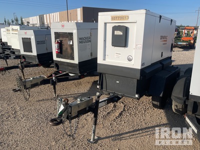 2018 Magnum Pro MMG45IF4 38 kW Mobile Stand-By Generator Set (Inoperable)