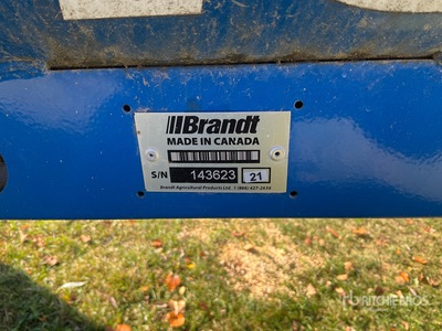 2021 Brandt 1070 HP 10 in x 70 ft Swing Barrena de grano