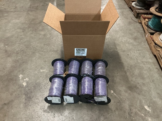 (8) Rolls of McCaffrey RJ-100454 Special Purpose Cable (8) Rolls of McCaffrey RJ-100454 Special Purpose Cable