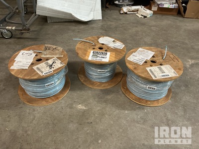 (3) Rolls of Allied Wire & Cable 5M2619-16-6SJ Special Purpose Electrical Cable