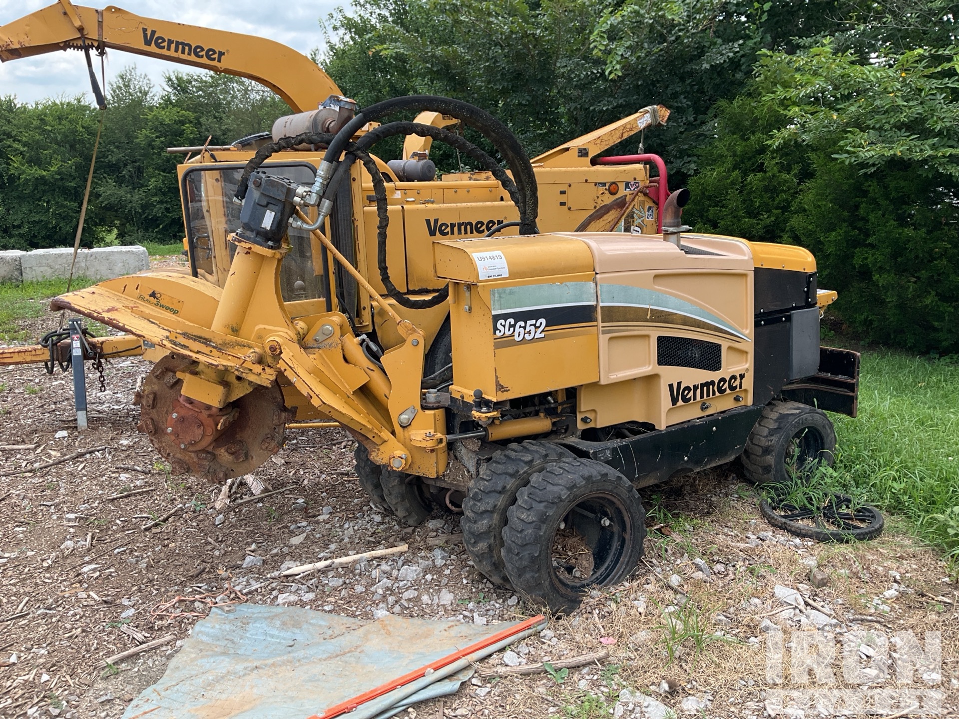 2009 Vermeer SC652 4x4 Stump Grinder in Franklin, Tennessee