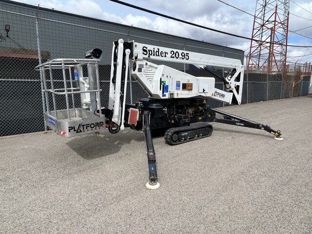 Spider 2095 Crawler Telescopic Boom Lift Spider 2095 Crawler Telescopic Boom Lift