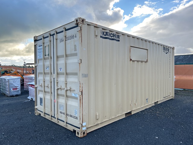 Karcher 20 ft Containerised Twin Hot Water Pressure Washer System Karcher 20 ft Containerised Twin Hot Water Pressure Washer System