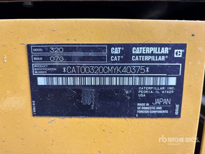 2024 Cat 320 Excavadora de Cadenas