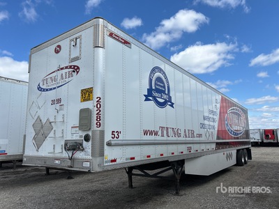 2021 Great Dane 53 ft x 102 in T/A Van Trailer