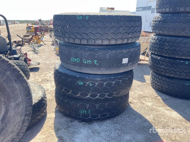 Quantity of (4) 445/95R25 Tires - Fits Grove GMK | Ritchie Bros ...