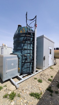 2005 Moss Fabrication 24 in. Separator